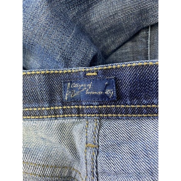 CITIZENS OF HUMANITY EMMANUELLE PETITE SLIM BOOT NWT Sz 25 Dark Denim Jeans - Picture 4 of 9
